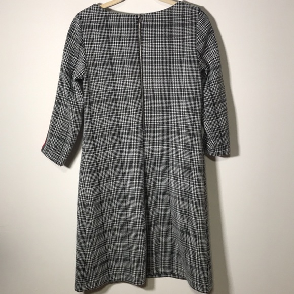 V By Violet Weekend Houndstooth Dress Sz Small. - Picture 7 of 10